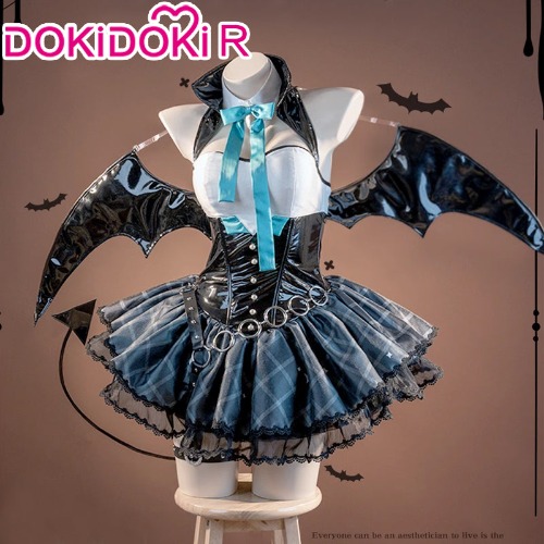 DokiDoki-R Cosplay Rascal the Raccoon Costume Devil Dress Halloween | M-Order Processing Time Refer to Description Page