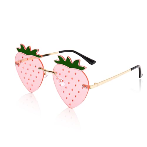 Gafas de sol diseño de fresas