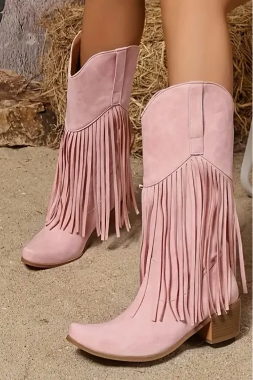 Light Pink Cowboy Boots