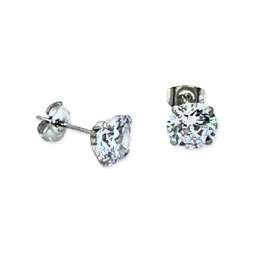 Stud Diamond Earrings 4ctw
