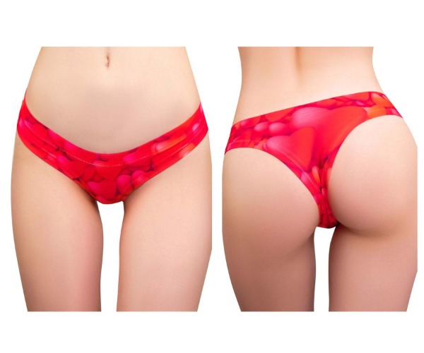 Mememe VH-2 VALENTINE Thongs Color Heart - S / Heart