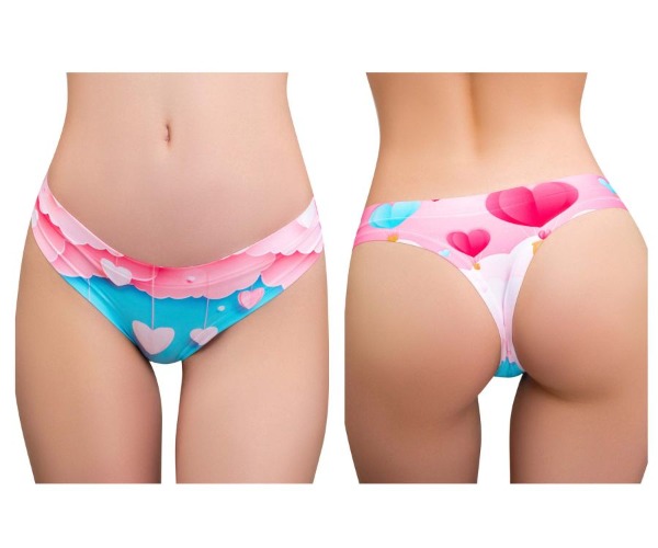 Mememe VN-2 VALENTINE Thongs Color Heaven - S / Heaven