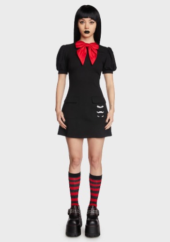 One With The Dark Mini Dress | X-Small