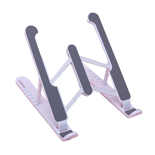 Portable & Foldable Laptop Stand - Cream White