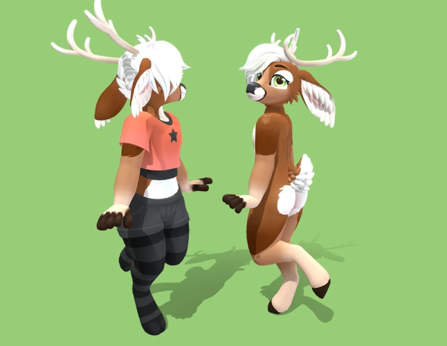Little Deer VRChat Avatar