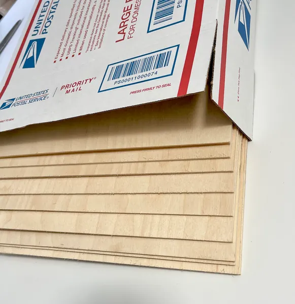 Bulk 12” x 20” Baltic birch  1/4” | Wood Baltic Birch Plywood BBB 6 mm| Wood DIY | Craft | Unfinished | Laser CNC Supplies |Glowforge sizes