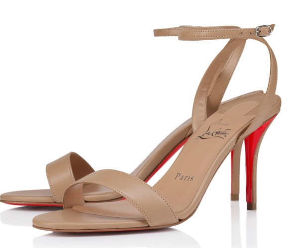 Louboutin Miss Z Sandal | Beige