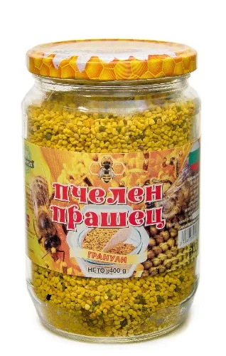 Натурален цветен пчелен прашец – 400 g | Пчеларска ферма Ради
