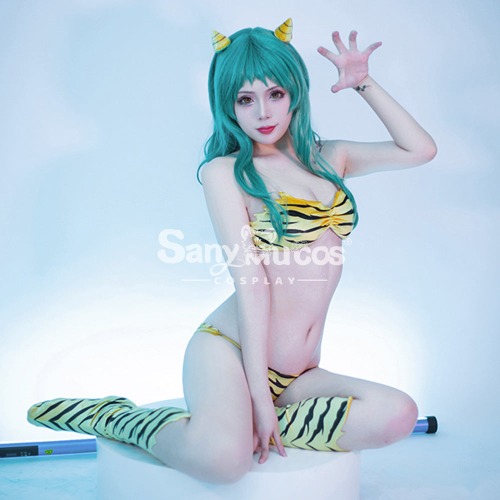 Anime Urusei Yatsura Cosplay Lamu Cosplay Costume - M