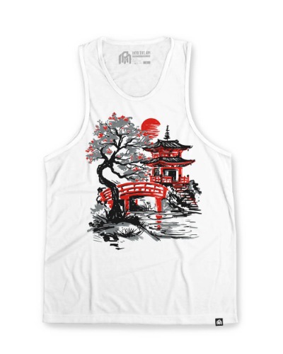 Zen Garden Tank | White / L