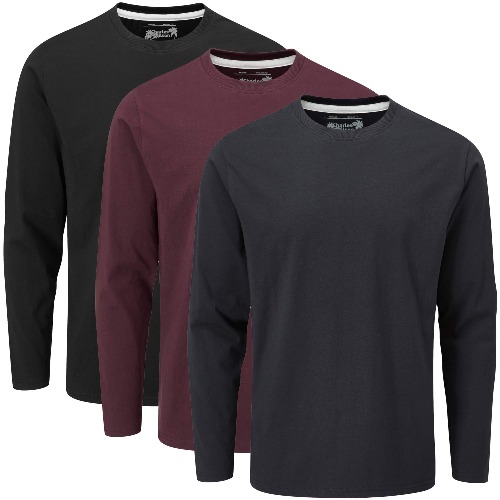 3 Pack Long Sleeved T-Shirts
