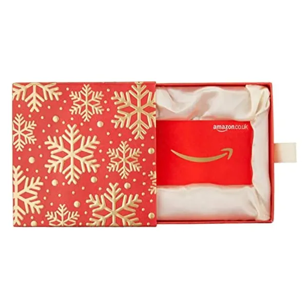 
                            Amazon.co.uk Gift Card - In a Premium Gift Box (Christmas Red and Gold)
                        