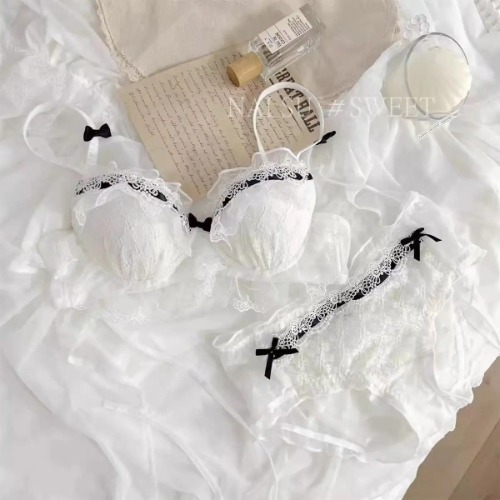 Coquette Princess Lingerie Sets - White Set / 85AB