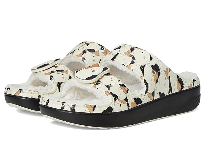 Crocs Unisex-Adult Classic Squishmallows Cozzzy Sandals, Fuzzy Platform Shoes, Multi, 10 Women/8 Men
