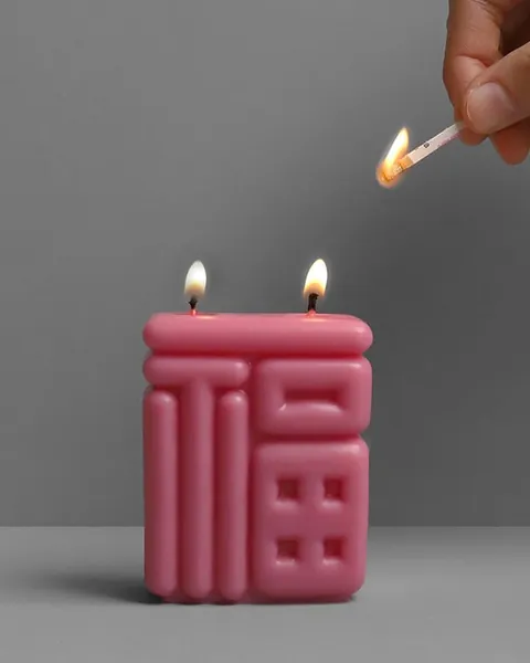 Fortune “Bok” Candle
