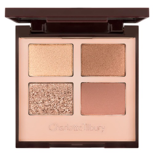 CHARLOTTE TILBURY ROSE GOLD EYE SHADOW PALETTE BIGGER BRIGHTER EYES FILTER EXAGGER EYES LIMITED EDITION