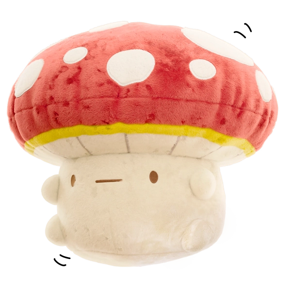 Dottie the Red and White Mushroom