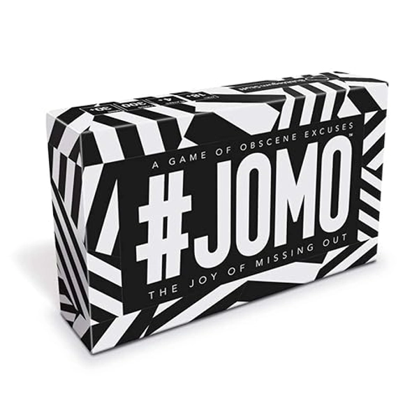 Bubblegum Stuff #JOMO Game - Joy of Missing Out Card Game - Totally Outrageous Excuses Game - Pick The Funniest Excuses to Score The Most Points - Suitable for Adults