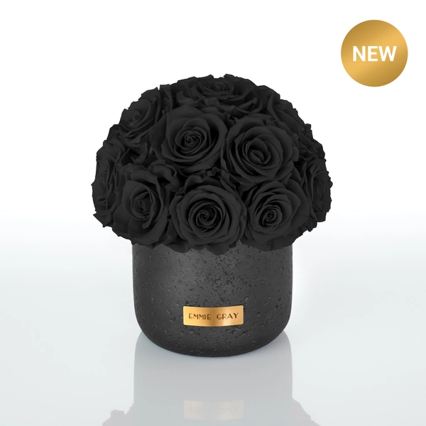 Infinity Rosen in Betonvase in GröĂe S | EMMIE GRAY