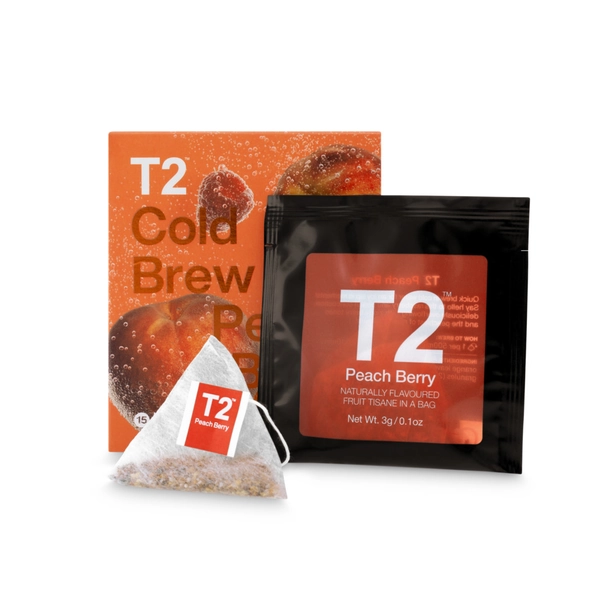 Peachberry Cold Brew Tea Bag Pack | 15 pack