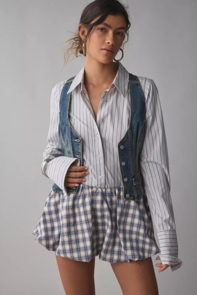 Kimchi Blue Anne Bubble Mini Skort