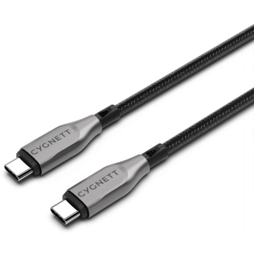 Cygnett Armoured USB-C to USB-C Cable 3M (Black) | Default Title