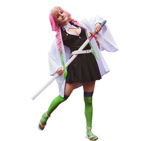 Nuoqi Zentisu Tanjiro Cosplay Adult Giyuu Tomioka Outfit Shinobu Anime Halloween Costume
