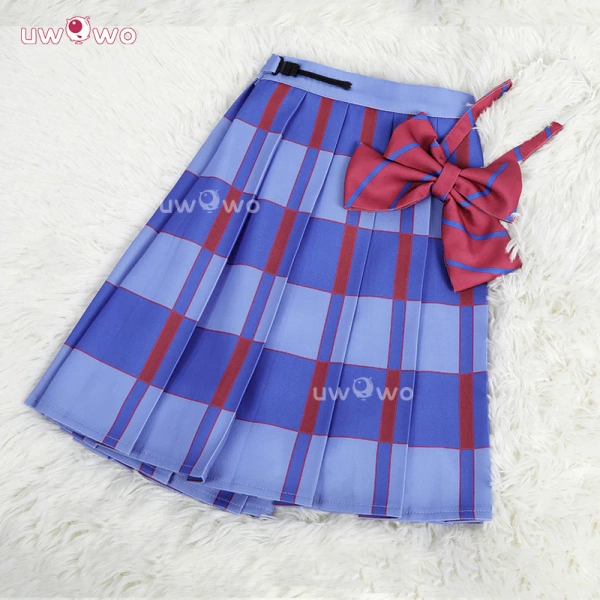 Uwowo Collab Series: Love Live! JK Skirt Cosplay Costume - Red / 【Pre-sale】L