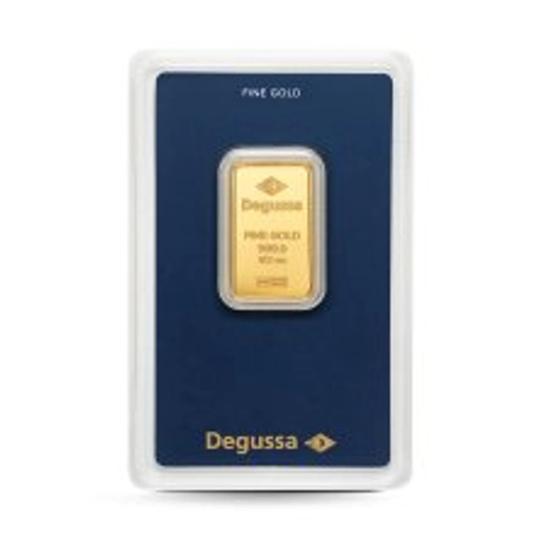 1/2 oz Degussa Goldbarren (geprägt)
