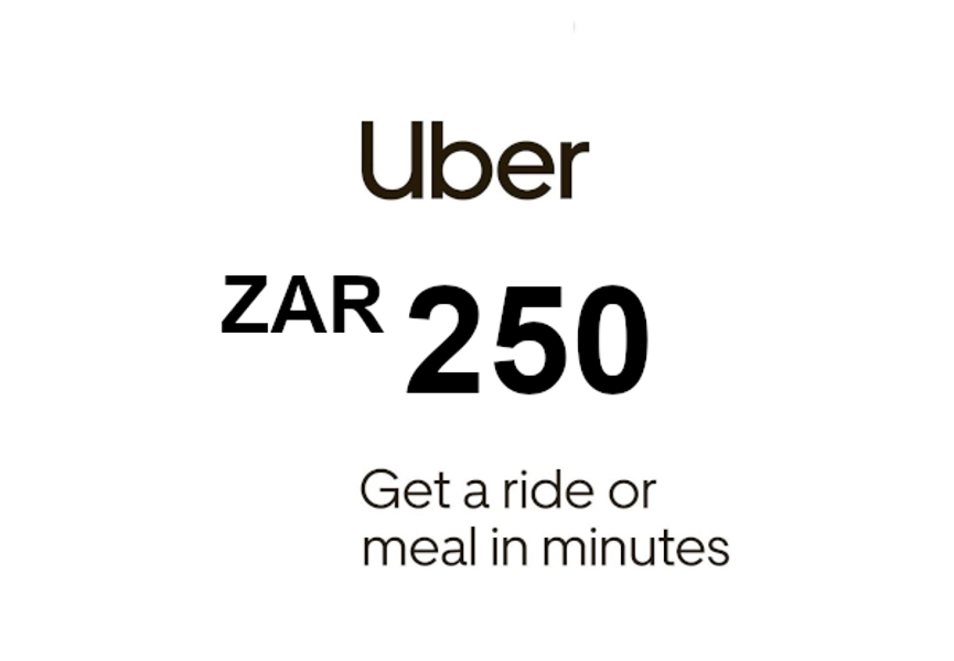 Uber 250 ZAR Gift Card