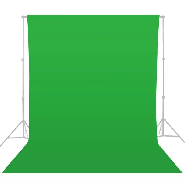 MOUNTDOG Green Screen Backdrop 6.5 x 10 ft Photography Studio Background Screen for Photos - 6.5*10ft green