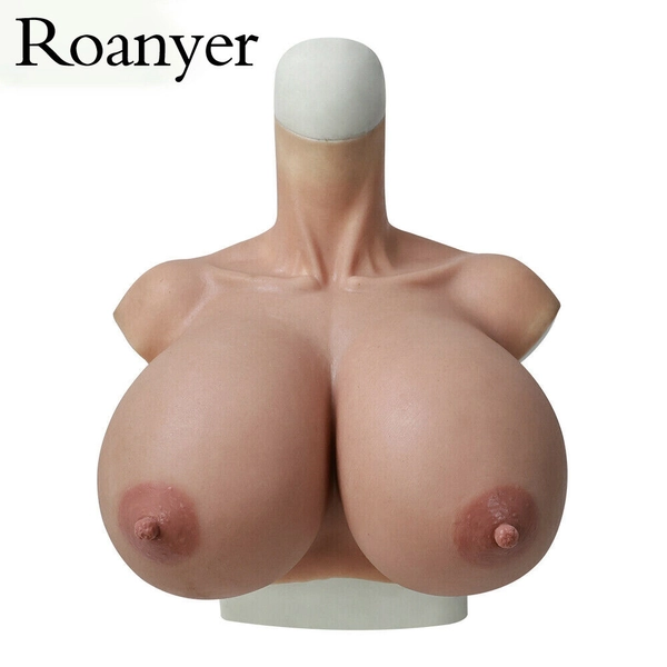 Roanyer S cup Breast forms Silicone False Huge Boobs for Crossdresser t-girl 