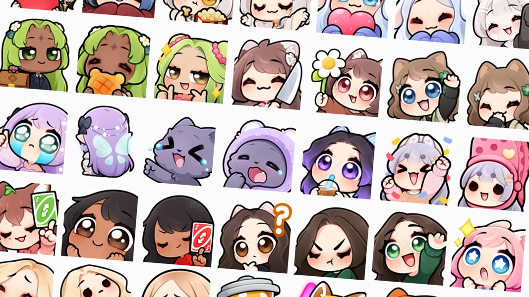 Commissioned Emotes