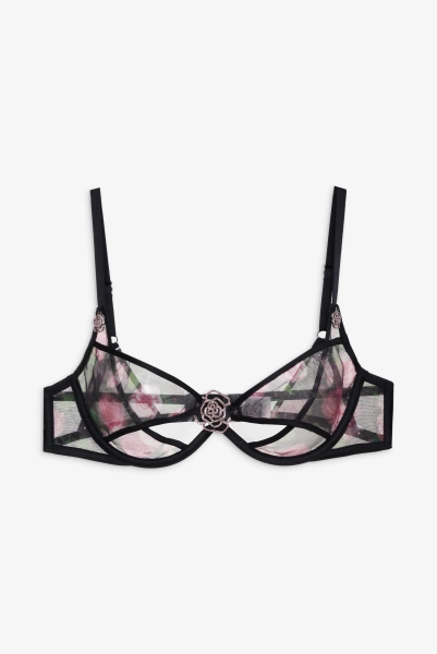 Ciara Underwire Bra — Black