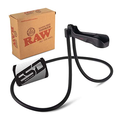 RAW Hands Free Smoker Device | Free Up Your Hands and Smoke While Gaming, Typing and More!