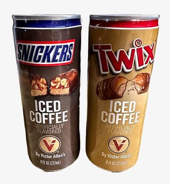 Iced Coffee Latte Flavored Duo Sample Pack NET WT 2-8 FL OZ Cans