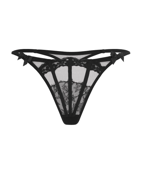 Mariann Thong in Black | By Agent Provocateur