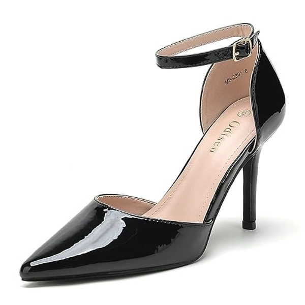 Odisen Women's Closed Toe Heels Pumps