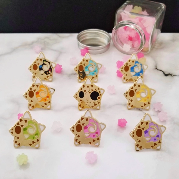 Colorful Minior Enamel Pins