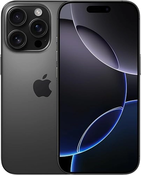 Apple iPhone 16 Pro Max, 256GB, Black Titanium - T-Mobile (Renewed Premium) - 256GB - Black Titanium - T-Mobile - Renewed Premium