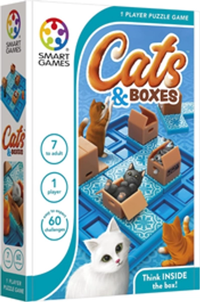 Logic Boardgame - Cats & Boxes