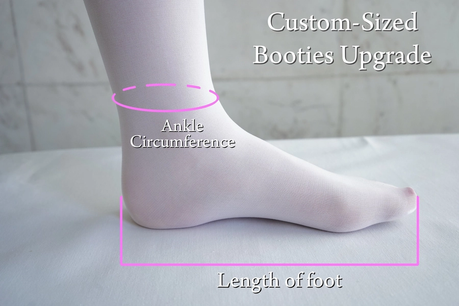 Upgrade for Custom Booties Size
