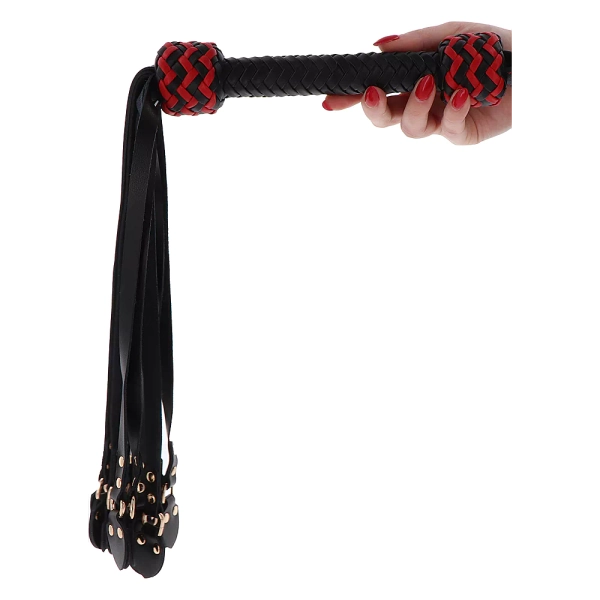 Lederen flogger Masters Cat-o-Nine