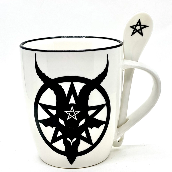 Baphomet Mug & Spoon Set