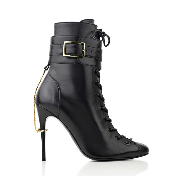 Maison Ernest - Bandit Lunatic 100 Black Nappa Leather