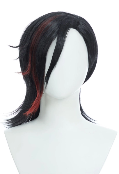 Arcane LOL Vi Cosplay Wig Black Short Wig