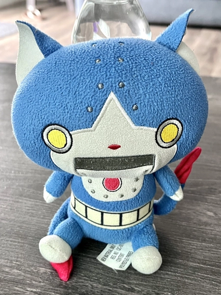 Yo-Kai Watch 7" Collectible Yokia Push: Robonyan 2015 Hasbro 