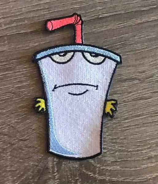 Master Shake patch, ATHF, Aqua Teen, Aqua Teen Hunger Force, adult swim, meatwad, frylock, ATHF patch, embroidered patch, gift under 10