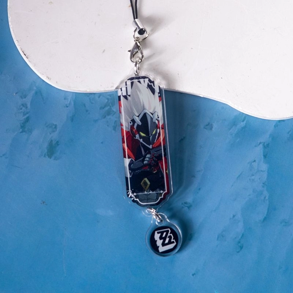 Zenless Zone Zero Acrylic Charm ZZZ New Eridu Agents Phone Lanyard - Billy