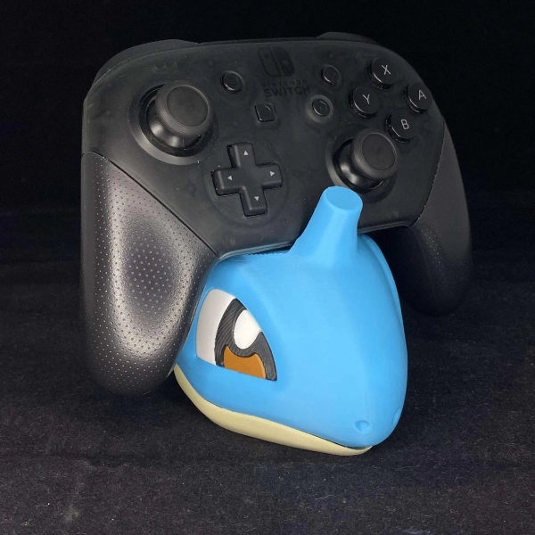 3D Printed Lapras-Inspired Console Controller Holder | Perfect for Gamers and Pokémon Fans | Not affiliated with Nintendo or Pokemon